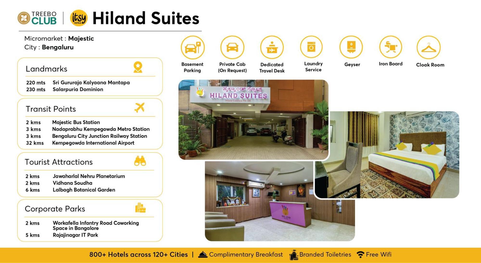 Itsy Hotels Hiland Suites بنغالور المظهر الخارجي الصورة